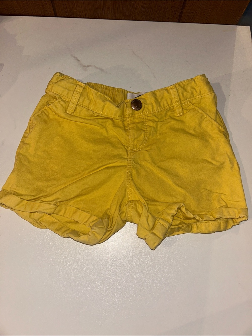 5/$20 Old Navy |  Bright Yellow Girls' Cotton Shorts